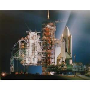  NASA Photo Space Shuttle Blast Off At Night Launch # 3 