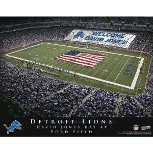  Personalized Detroit Lions Stadium Print Sports 