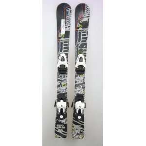  New ECO Tron Kids Shape Snow Ski with Salomon T5 Binding 