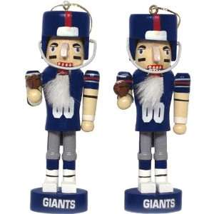  Topperscot New York Giants Mini Nutcracker Ornament 