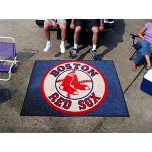  Boston Red Sox Merchandise   Area Rug   5 X 6 Tailgater 