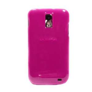  PINK Translucent Flexible TPU Case for Samsung Galaxy S II 