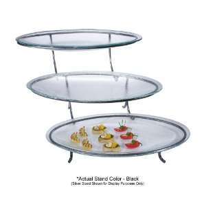  Gourmet Display 3 Level Oval Tray Stand   PG1500 1