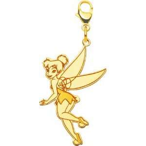  14K Gold Disney Tinker Bell Lobster Clasp Charm Jewelry