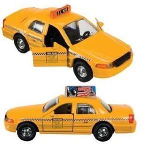  Toysmith Pullback Toy Taxi Die Cast Car 4869 Toys & Games