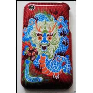   New Red Dragon Fashion Cover Case for iPhone 3Gs 3G 