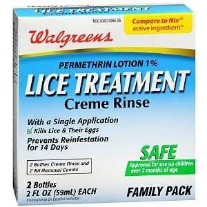  Lice Treatment Creme Rinse 2 pack, 40 fl oz 