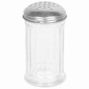  Cheese Shakers, 12 Oz. Perforated Top, Glass, Case of 1 