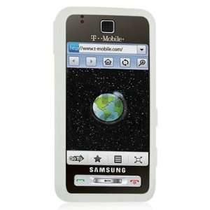  Samsung Behold SGH T919 White Silicone Case: Cell Phones 
