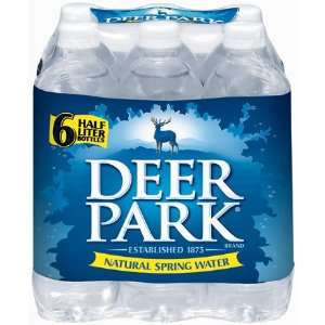 Deer Park Spring Water Half Liter 6 ct   4 Pack:  Grocery 