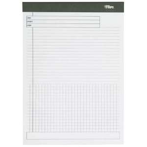  o Tops Business Forms o   Project Planning Pad,Ruled w 