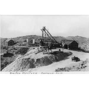com Gold mines,Oatman,Mohave County,Arizona,AZ,United Western Mining 