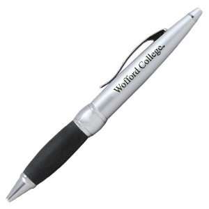  NCAA Wofford Terriers Brushed Silver Twist Ballpoint Pen 