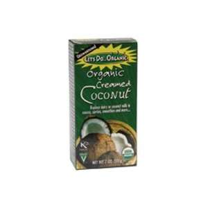 Lets Do Organics, Organic Creamed Coconut, 6/7 Oz  