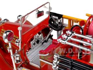 1931 SEAGRAVE FIRE TRUCK RED 1:32 DIECAST MODEL CAR  