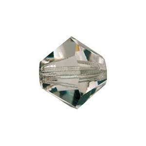  Preciosa Czech Crystal BICONE Beads 4mm BLACK DIAMOND 