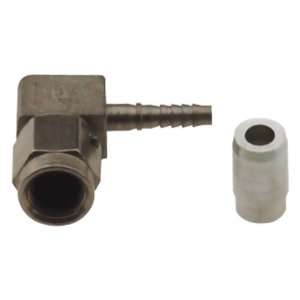 Fragola 90 Degree Forged Crimp Fitting w/ Collar & Pin,  4 