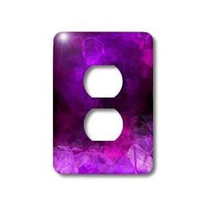 TNMGraphics Abstract Designs   Crinkled Purples   Light Switch Covers 
