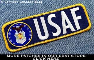 US AIR FORCE EMBROIDERED SHOULDER PATCH MILITARY USAF  