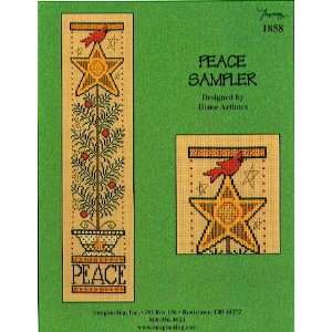    Peace Sampler   Cross Stitch Pattern Arts, Crafts & Sewing