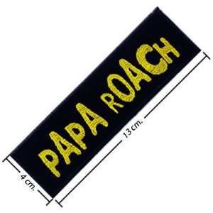 Papa Roach Music Band Logo I Embroidered Iron on Patches Free Shipping 