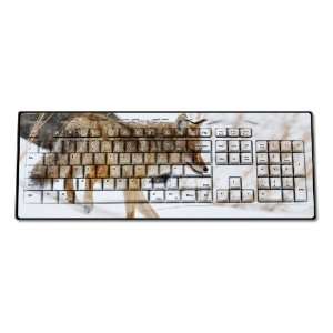  Coyote in the Snow Wireless Keyboard