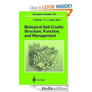 Biological Soil Crusts: Structure, Function, and Management [Kindle 