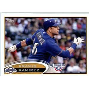 com 2012 Topps Opening Day Baseball #153 Aramis Ramirez Chicago Cubs 