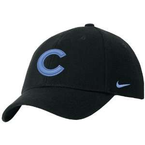  Nike Chicago Cubs Black Wool Classic III Hat: Sports 