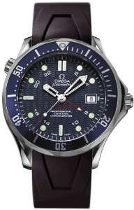  Omega Seamaster GMT Mens Watch 2535.80 Watches