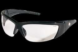 CREWS FF210 FORCEFLEX SAFETY GLASSES CLEAR LENS 1 PAIR  