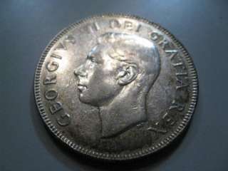 1948 XF+/AU Fifty Cent. Canada. Keydate Scant mint; 37,784  