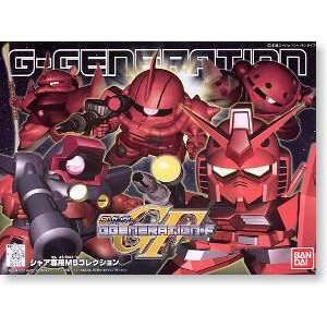  SD Gundam GF G Generation F Chars MS Collection model kit 