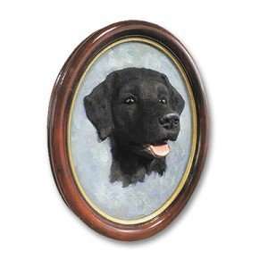   : Black Labrador Retriever Sculptured 3D Dog Portrait: Home & Kitchen