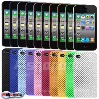 Hole Back Cover Hard Case for Apple iPhone 4 4G  