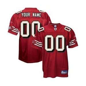   Maroon Authentic Customized Jersey 