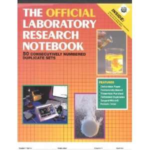 The Official Laboratory Research Notebook **ISBN 9780763705152**
