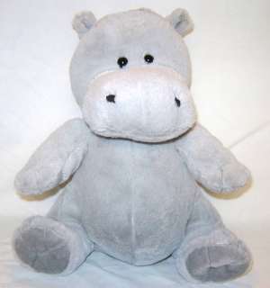 Kohls Curious George Plush Grey Hippo Hippopotamus  