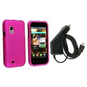   Hard Case + Car Charger for Samsung SCH i500 Fascinate Electronics