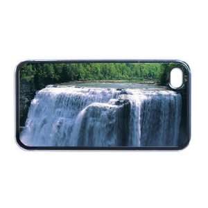  Scenic Nature Waterfall Apple RUBBER iPhone 4 or 4s Case 
