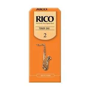  Rico Tenor Saxophone Reeds Strength 2 Box Of 25 