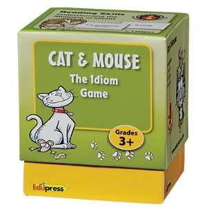  6 Pack EDUPRESS CAT AND MOUSE IDIOMS LOS GAME 3+ 