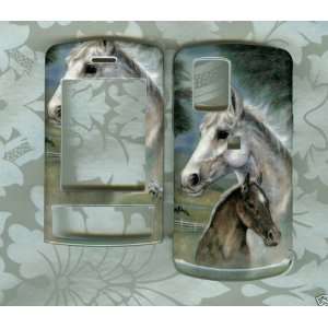  HORSES LG SHINE CU720 FACEPLATE PHONE COVER HARD CASE 