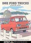 1962 Ford Econoline Pickup Truck Sales