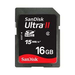 SanDisk 16GB SECURE DIGITAL CARD ULTRAW/ USB 2.0 (Memory & Blank Media 