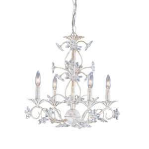  By Crystorama Lighting Abbie Collection Antique White 