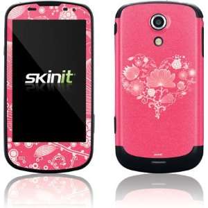  Flowery Pink Heart skin for Samsung Epic 4G   Sprint Electronics