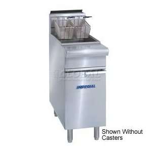  Imperial Gas Fryer 50 Lb.   Liquid Propane With Casters 