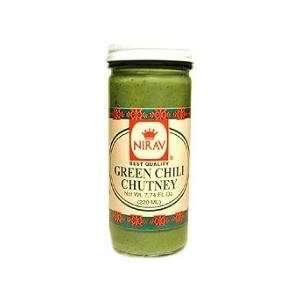 Nirav Green Chilli Chutney(7.74Oz)(Pack: Grocery & Gourmet Food