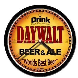  DAYWALT beer ale cerveza wall clock 